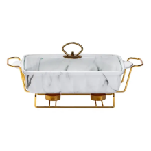 Мармітниця настільна порцелянова 1,5 літра марміт прямокутний 35х19х11,5 см для других страв Мармур білий HP1029 (LG-HP1029) Мармітниця настільна порцелянова 1,5 літра марміт прямокутний 35х19х11,5 см для других страв Мармур білий HP1029 (LG-HP1029)