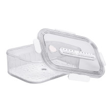 Контейнер для їжі пластиковий 32.5х22.5х11 см харчовий контейнер з індикатором дати 4.2 л Білий HP-27-2 (LG-HP-27-2) Контейнер для їжі пластиковий 32.5х22.5х11 см харчовий контейнер з індикатором дати 4.2 л Білий HP-27-2 (LG-HP-27-2)