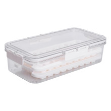 Контейнер для заморозки льоду з кришкою 72 відсіку 30.5х16х7.5 см харчовий контейнер пластиковий Бежевий HP-27-9 (LG-HP-27-9) Контейнер для заморозки льоду з кришкою 72 відсіку 30.5х16х7.5 см харчовий контейнер пластиковий Бежевий HP-27-9 (LG-HP-27-9)