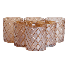 Набір склянок 6 штук по 320 мл для віскі Золото HP-19-11GLASS (LG-HP-19-11GLASS)