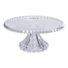 Тортівниця на ніжці 25 см скляна HP-19-138 (LG-HP-19-138)