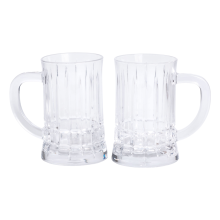 Набір пивних келихів 2 шт 530 мл зі скла HP-19-144 (LG-HP-19-144)