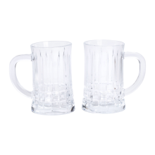 Набір пивних келихів 2 шт 310 мл зі скла HP-19-145 (LG-HP-19-145)