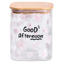 Банка для сипучих продуктів з бамбуковою кришкою 900 мл ємність для сипучих скло HP-34-24 (LG-HP-34-24) Банка для сипучих продуктів з бамбуковою кришкою 900 мл ємність для сипучих скло HP-34-24 (LG-HP-34-24)