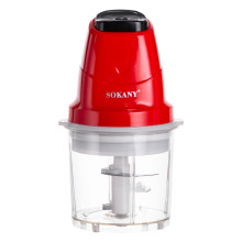 Чоппер подрібнювач з чашею на 0.7 л електричний кухонний 250 Вт Sokany SK-06009R (LG-SK-06009R) Чоппер подрібнювач з чашею на 0.7 л електричний кухонний 250 Вт Sokany SK-06009R (LG-SK-06009R)