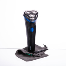 Електробритва для чоловіків роторна для вологого та сухого гоління з дисплеєм VGR V-314 (LG-HP-V-314)