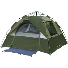 Намет автоматичний тримісний 2*2 (м) кемпінговий туристичний LU-0016GR Хакі (LG-LU-0016GR) Намет автоматичний тримісний 2*2 (м) кемпінговий туристичний LU-0016GR Хакі (LG-LU-0016GR)