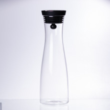 Скляний графин з кришкою 1.2 (л) для води, соку, лимонаду HP-19-43 (LG-HP-19-43)