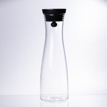 Скляний графін із кришкою 1.5 (л) для води, соку, лимонаду HP-19-44 (LG-HP-19-44)