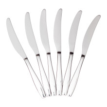 Набір столових ножів 6 штук з нержавіючої сталі 23.5 (см) Срібло HP-8-21 (LG-HP-8-21)
