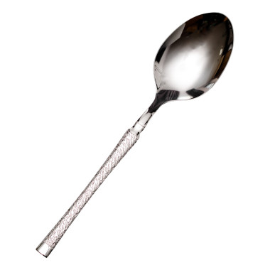 Ложка сервірувальна з нержавіючої сталі велика ложка 27 см Срібло HP-8-52 (LG-HP-8-52)