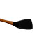 Лопатка силіконова кухонна для сковороди 33 (см) лопатка з силікону для кухні з дерев'яною ручкою HP-8-56 (LG-HP-8-56)
