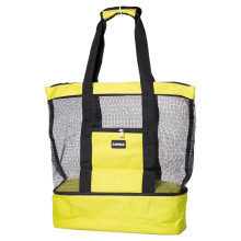 Пляжна сумка холодильник, термосумка на 2 відділення для природи та пікніка 47×15×48 (см) HP-14-25GR (LG-HP-14-25GR)