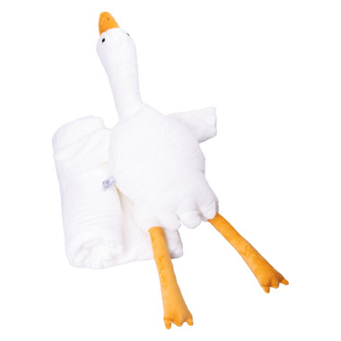 Мягкая игрушка-плед, подушка 3 в 1 Лабубу 50 см Синий ТМ COLORFUL HOME LAB1BL (LG-520-1W)