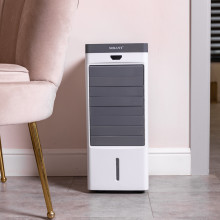 Портативний кондиціонер Sokany 75 Вт з пультом, іонізацією і баком 5 л SK-19017 (LG-SK-19017) Портативний кондиціонер Sokany 75 Вт з пультом, іонізацією і баком 5 л SK-19017 (LG-SK-19017)