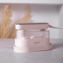 Дорожня праска з парогенератором Sokany 1200 Вт Білий SK-11045 (LG-SK-11045) Дорожня праска з парогенератором Sokany 1200 Вт Білий SK-11045 (LG-SK-11045)