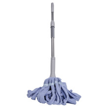 Швабра телескопічна для миття підлоги універсальна мотузкова швабра з самовіджимом для прибирання Блакитний HP-35015-13BL (LG-HP-35015-13BL)