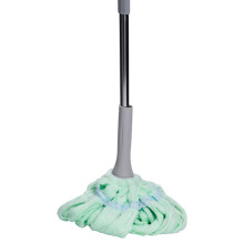 Швабра телескопічна для миття підлоги універсальна мотузкова швабра з самовіджимом для прибирання М'ятний HP-35015-13M (LG-HP-35015-13M)