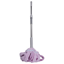 Швабра телескопічна для миття підлоги універсальна мотузкова швабра з самовіджимом для прибирання Фіолетовий HP-35015-13V (LG-HP-35015-13V)