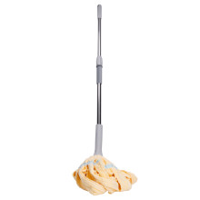 Швабра телескопічна для миття підлоги універсальна мотузкова швабра з самовіджимом для прибирання Жовтий HP-35015-13Y (LG-HP-35015-13Y)