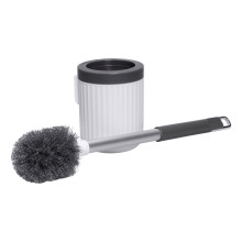 Йоршик для чищення туалету з підставкою 48 (см) йорж щітка для миття унітазу Сірий HP-35015-29G (LG-HP-35015-29G)