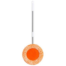 Швабра з телескопічною ручкою та круглою змінною насадкою для прибирання плитки, ламінату та лінолеуму вдома та в офісі HP-35015-36 (LG-HP-35015-36)