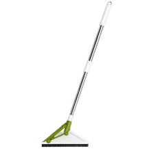 Трикутна швабра з металевою ручкою та гумовою кромкою для плитки, ламінату, лінолеуму, вологого прибирання HP-35015-38 (LG-HP-35015-38)