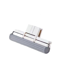 Насадка для швабри змінна губка з пластиковим кріпленням для роликового та важільного механізму HP-35015-52 (LG-HP-35015-52)