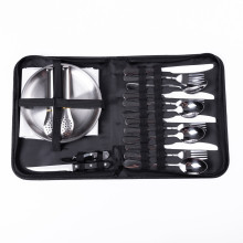 Набір посуду для пікніка на 4 особи 24 предмети Сріблястий HP-21-1 (LG-HP-21-1) Набір посуду для пікніка на 4 особи 24 предмети Сріблястий HP-21-1 (LG-HP-21-1)