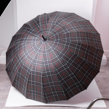 Класична парасолька-тростина напівавтомат з поліестеру 16 спиць діаметр 117 см Зелена HP-23-4GR (LG-HP-23-4GR) Класична парасолька-тростина напівавтомат з поліестеру 16 спиць діаметр 117 см Зелена HP-23-4GR (LG-HP-23-4GR)