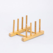 Підставка для тарілок і кришок дерев'яна на кухню 16×12.5×10 (см) HB-40-11 (LG-HB-40-11)