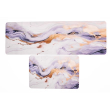 Набір кухонних килимків 2 шт протиковзкі вологостійкі HP-42-14W (LG-HP-42-14W)