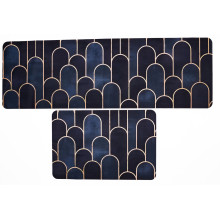 Набір кухонних килимків 2 шт протиковзкі вологостійкі HP-42-14BL (LG-HP-42-14BL)