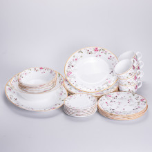 Столовий сервіз з порцеляни Strawberry на 6 осіб 32 предмети HP-HK-8 (LG-HP-HK-8)