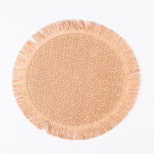 Серветка сервірувальна на стіл кругла Ø38 (см) під тарілки HP-35-7BR (LG-HP-35-7BR)