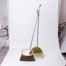 Набір віник і совок на довгій ручці для підлоги 25×25×95 (см) Зелений HP-45-1GR (LG-HP-45-1GR)