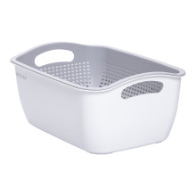 Кошик-друшлак 2 в 1 для миття овочів, фруктів і зелені 29,5×21×11 (см) Білий HP-45-6W (LG-HP-45-6W) Кошик-друшлак 2 в 1 для миття овочів, фруктів і зелені 29,5×21×11 (см) Білий HP-45-6W (LG-HP-45-6W)