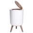 Відро для сміття з клік-кришкою на ніжках 8 літрів відро для сміття на кухню, в спальню і для офісу HP-45-13 (LG-HP-45-13)