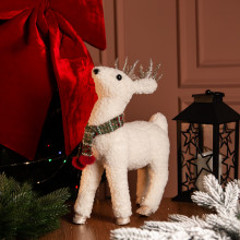 Новорічна фігура Олень іграшка під ялинку 22×9×30 (см) CR-4-3 (LG-CR-4-3)