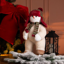 Новорічна фігурка Сніговик 29×23×54 (см) CR-4-10 (LG-CR-4-10)