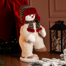 Новорічна фігурка Сніговик 21×21×45 (см) CR-4-11 (LG-CR-4-11)