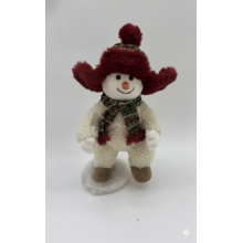 Новорічна фігурка Сніговик 19×16×35 (см) CR-4-12 (LG-CR-4-12)