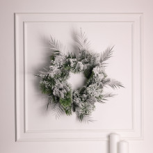 Штучний різдвяний вінок Засніжений Святковий 60 см TD-VINSN (LG-TD-VINSN) Штучний різдвяний вінок Засніжений Святковий 60 см TD-VINSN (LG-TD-VINSN)