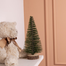 Новорічна настільна ялинка зелена Стріла 25 см на дерев'яній підставці SOK-М-12-3 (LG-SOK-М-12-3) Новорічна настільна ялинка зелена Стріла 25 см на дерев'яній підставці SOK-М-12-3 (LG-SOK-М-12-3)