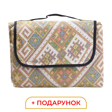 Килимок сумка для кемпінгу складаний з ручкою, підстилка для пікніка і пляжу Lugi LU012Y (LG-LU012Y)