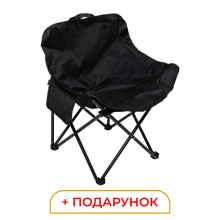 Крісло розкладне туристичне 47х58х70 см з кишенею Чорне SJ-0056-1 (LG-SJ-0056-1) Крісло розкладне туристичне 47х58х70 см з кишенею Чорне SJ-0056-1 (LG-SJ-0056-1)