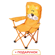 Крісло туристичне для дитини 34х58х65 см з підстаканником Помаранчевий SJ-0065O (LG-SJ-0065O) Крісло туристичне для дитини 34х58х65 см з підстаканником Помаранчевий SJ-0065O (LG-SJ-0065O)