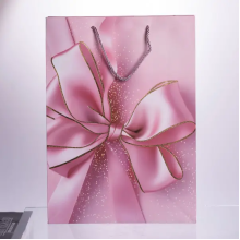 Набір подарункових пакетів з паперу 12 шт Бант 30×12×42 см HP-10359-14 (LG-HP-10359-14)