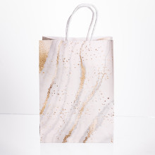 Набір подарункових пакетів з паперу 12 (шт. 15×8×21 см Білий HP-10359-22W (LG-HP-10359-22W)