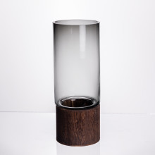 Ваза для квітів кругла скляна 25.5 (см) декоративна HP-19-162-2 (LG-HP-19-162-2) Ваза для квітів кругла скляна 25.5 (см) декоративна HP-19-162-2 (LG-HP-19-162-2)